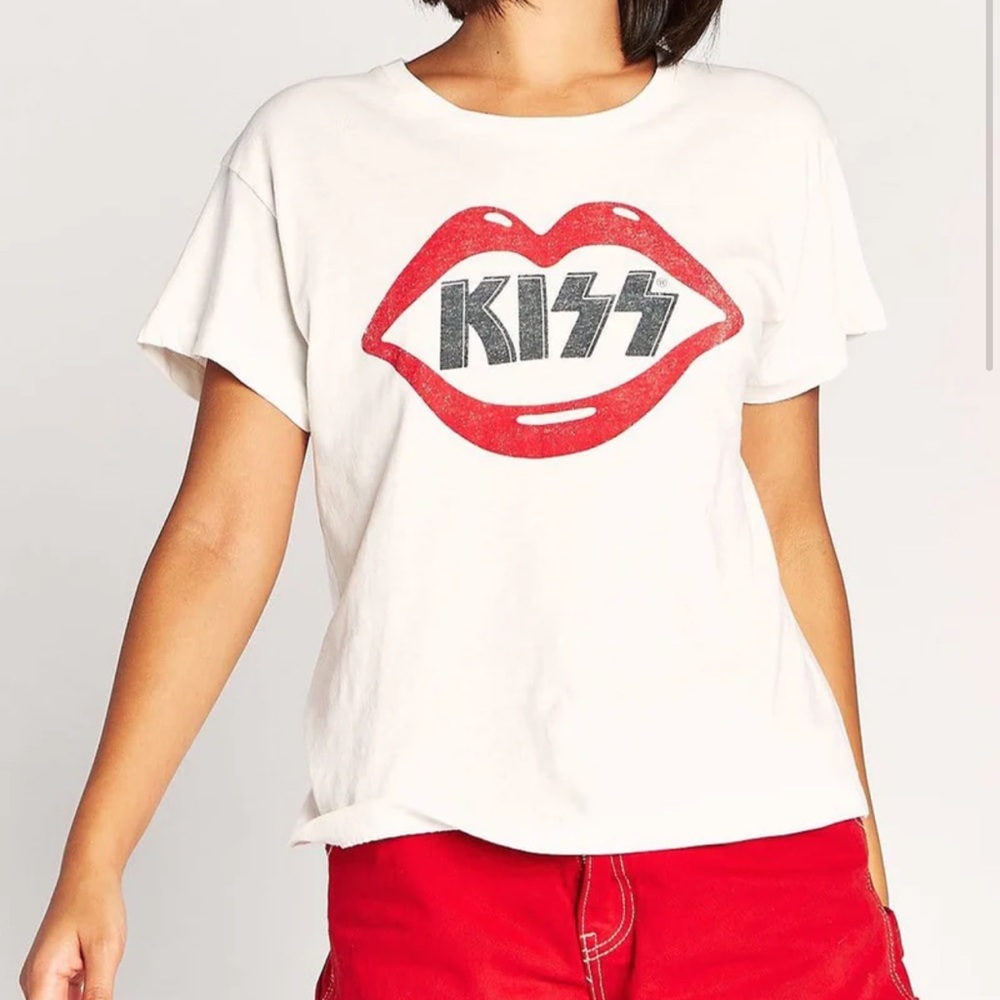 Daydreamer LA KISS LIPS Tour Tee - size S